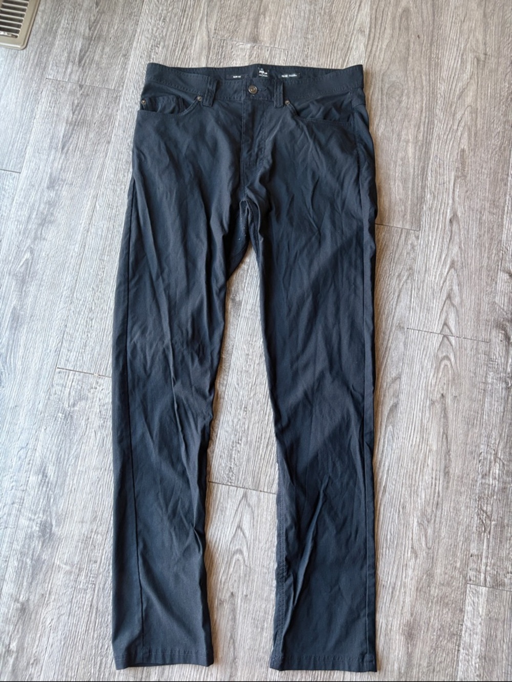 Prana Men's Black Chinos